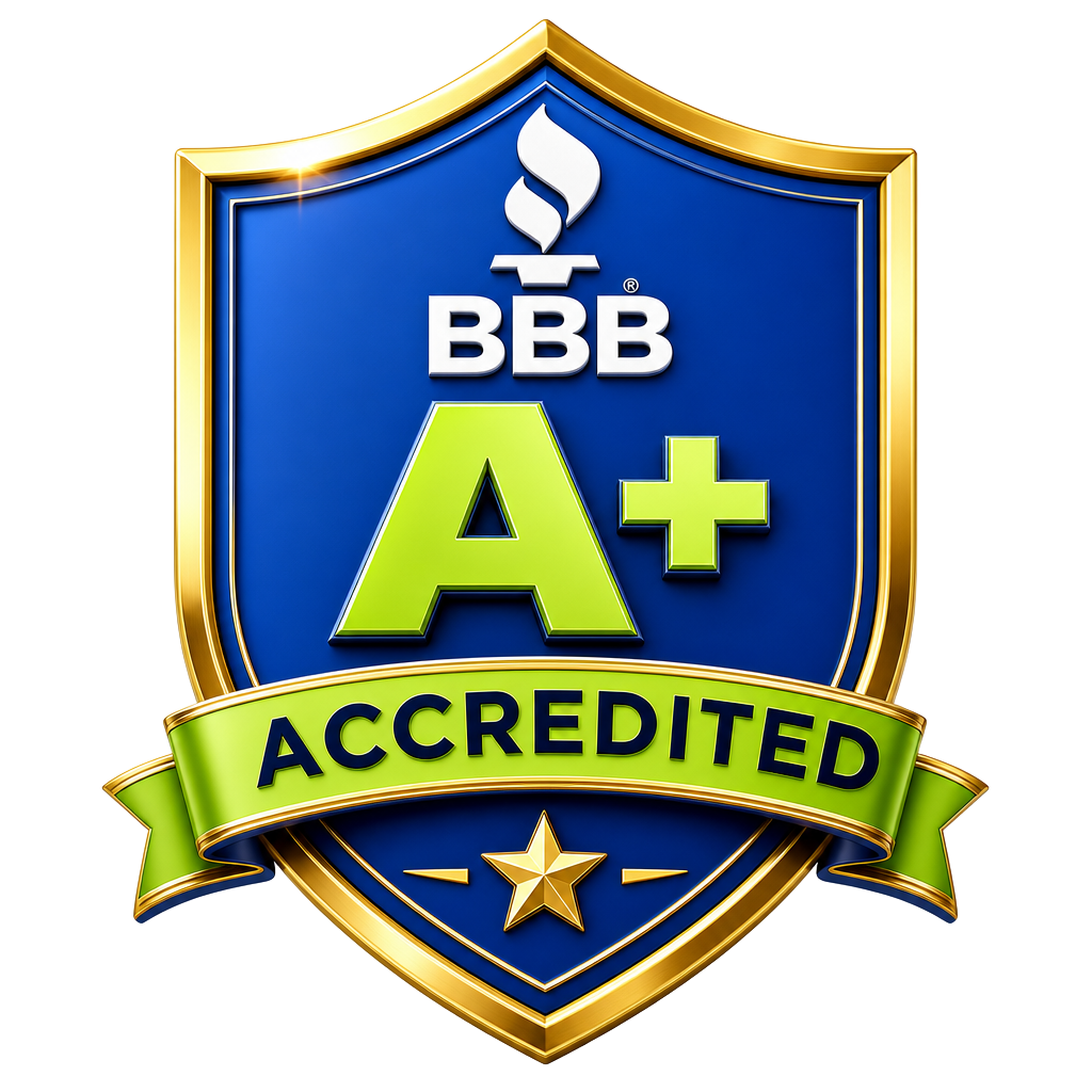 BBB A+ Accredited